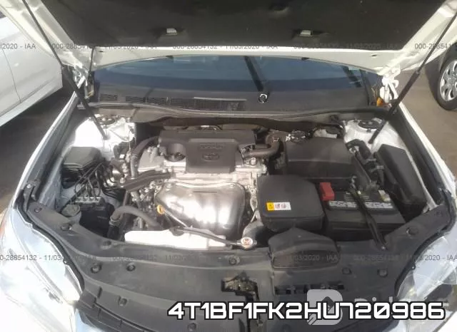 4T1BF1FK2HU720986 фото 2