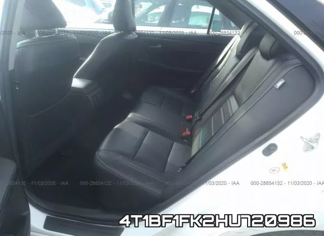 4T1BF1FK2HU720986 фото 8
