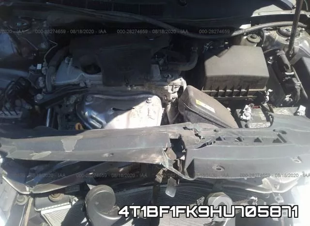 4T1BF1FK9HU705871 фото 2