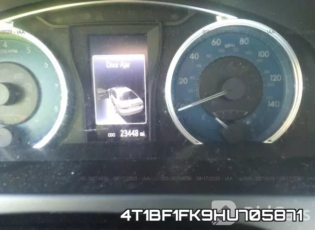 4T1BF1FK9HU705871 фото 8