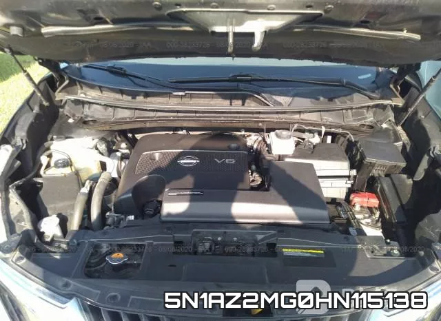 5N1AZ2MG0HN115138 фото 2
