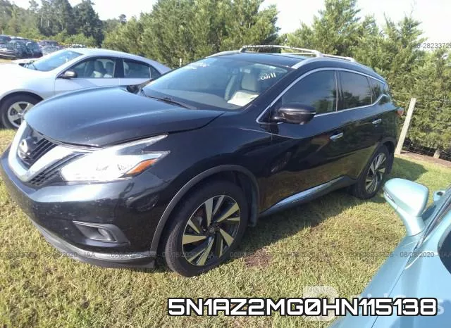 5N1AZ2MG0HN115138 фото 3