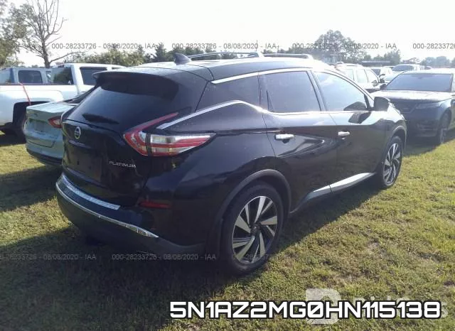 5N1AZ2MG0HN115138 фото 5