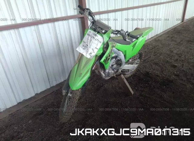 JKAKXGJC9MA017315 фото 3