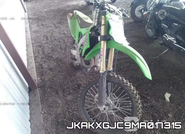 JKAKXGJC9MA017315 фото 6