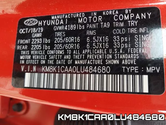 KM8K1CAA0LU484680 фото 2