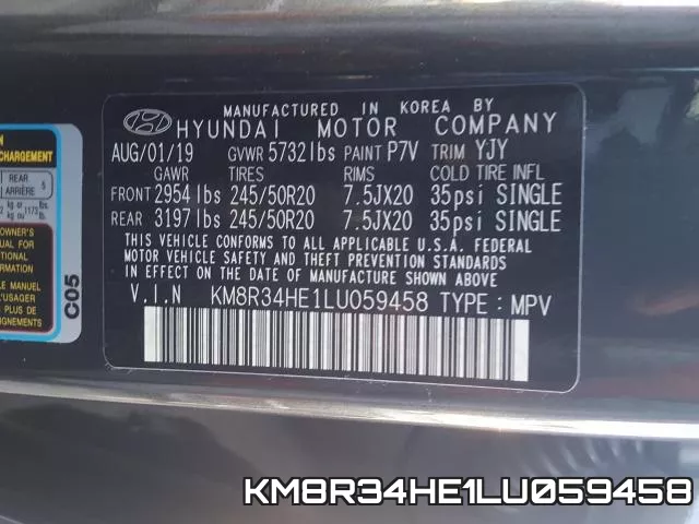 KM8R34HE1LU059458 фото 2