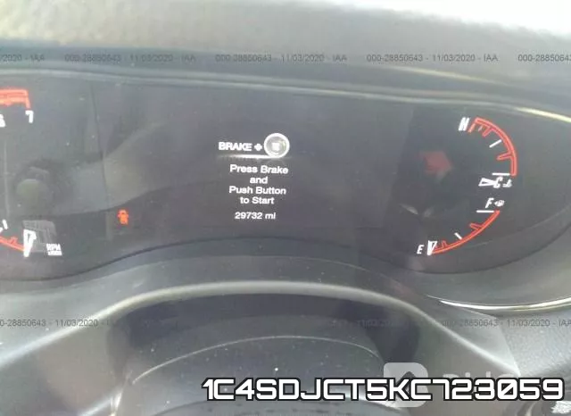 1C4SDJCT5KC723059 фото 8