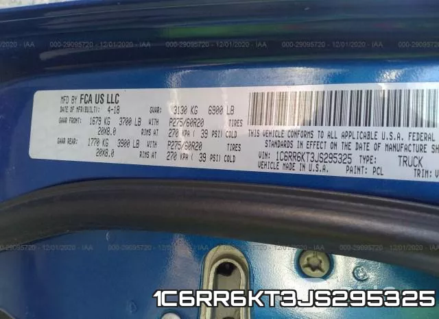 1C6RR6KT3JS295325 фото 10