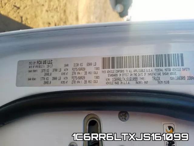 1C6RR6LTXJS161099 фото 2