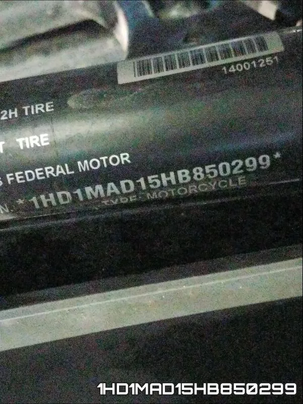1HD1MAD15HB850299 фото 2