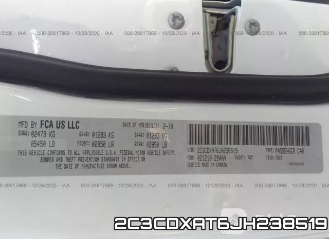 2C3CDXAT6JH238519 фото 10