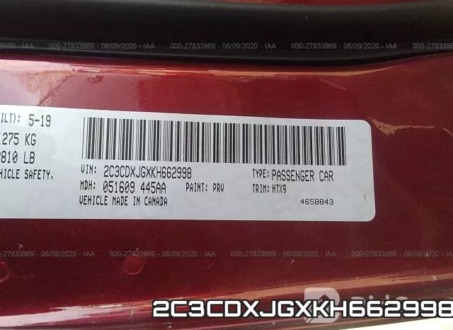 2C3CDXJGXKH662998 фото 10