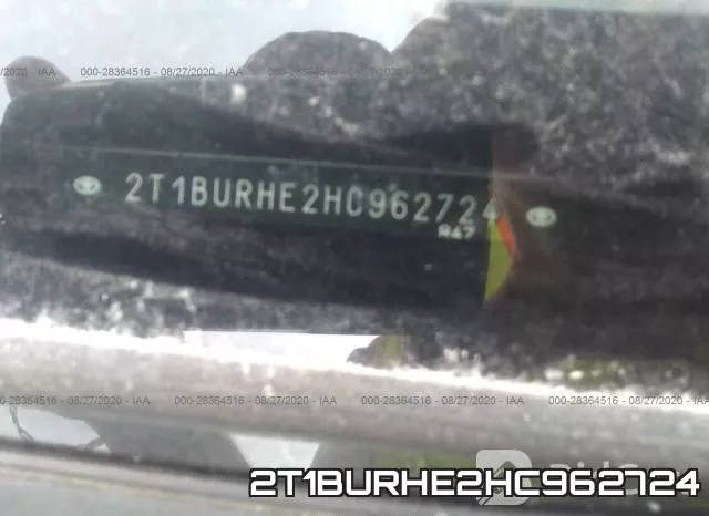 2T1BURHE2HC962724 фото 10