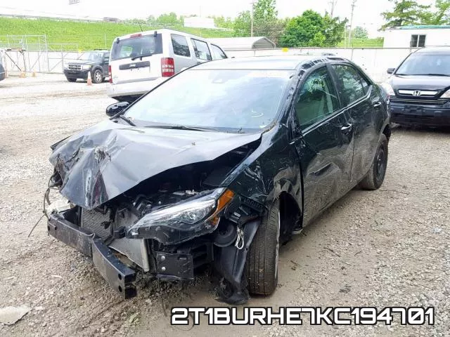 2T1BURHE7KC194701 фото 3