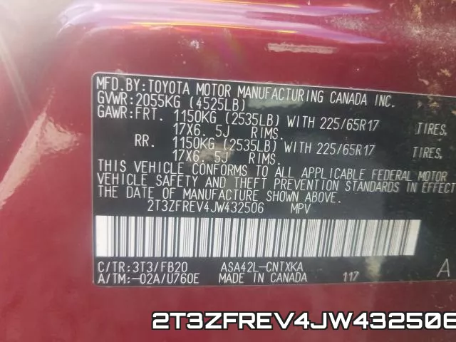 2T3ZFREV4JW432506 фото 2