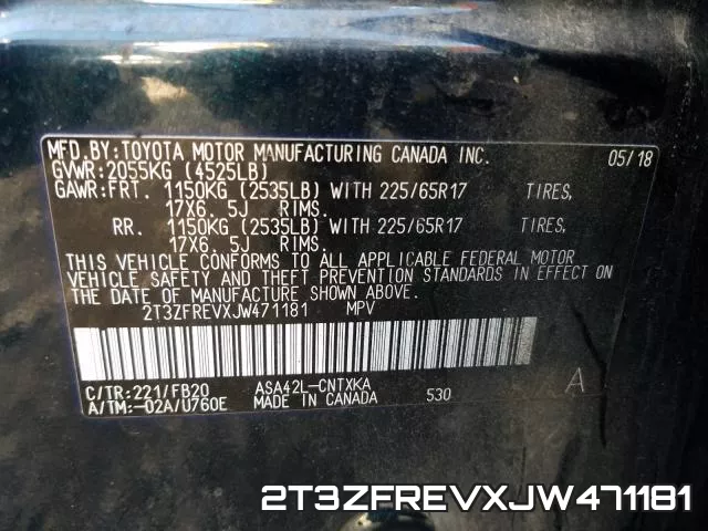 2T3ZFREVXJW471181 фото 2