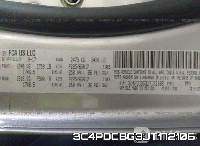 3C4PDCBG3JT172106 фото 10
