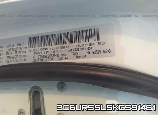 3C6UR5SL5KG591461 фото 10