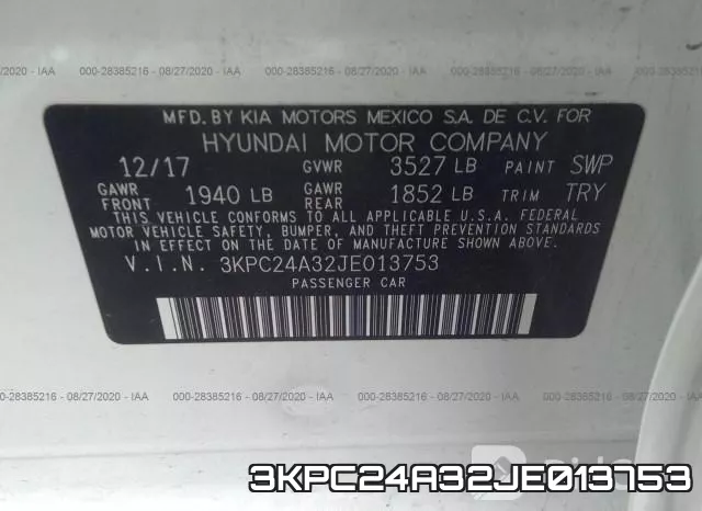 3KPC24A32JE013753 фото 9