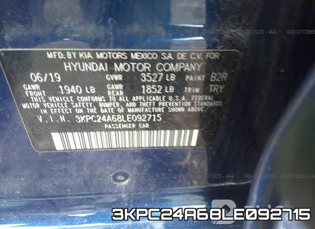 3KPC24A68LE092715 фото 10