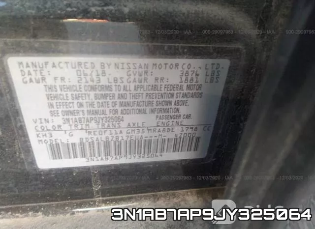 3N1AB7AP9JY325064 фото 10