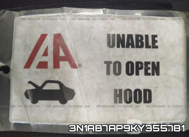 3N1AB7AP9KY355781 фото 2