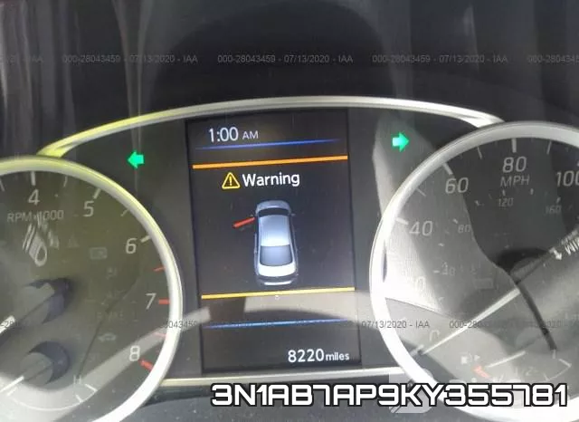 3N1AB7AP9KY355781 фото 8