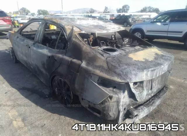 4T1B11HK4KU816945 фото 4