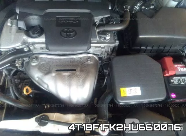 4T1BF1FK2HU660076 фото 2