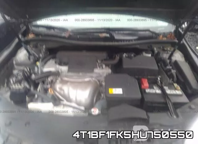4T1BF1FK5HU750550 фото 2