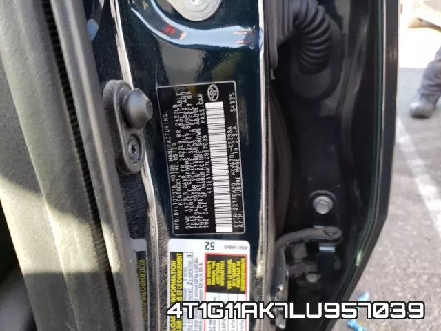 4T1G11AK7LU957039 фото 2
