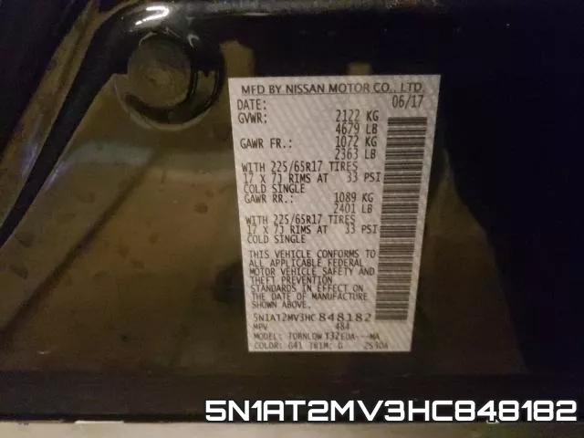 5N1AT2MV3HC848182 фото 2