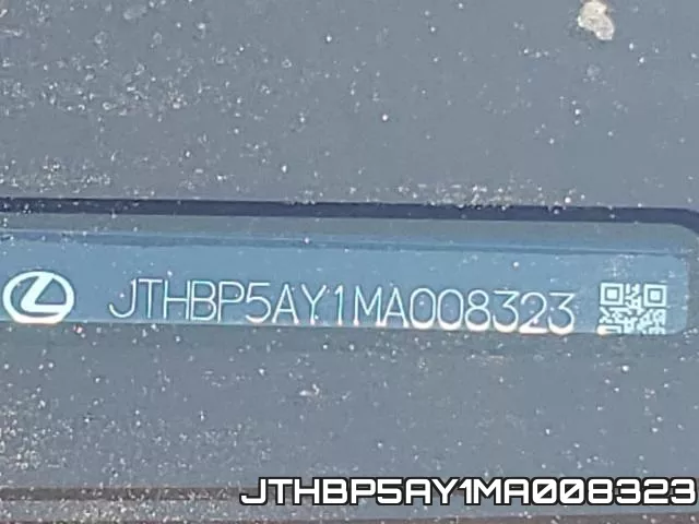 JTHBP5AY1MA008323 фото 2