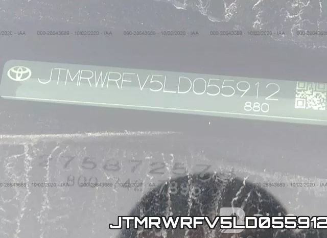 JTMRWRFV5LD055912 фото 10