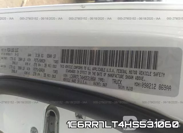 1C6RR7LT4HS531060 фото 9