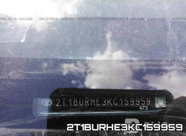 2T1BURHE3KC159959 фото 10