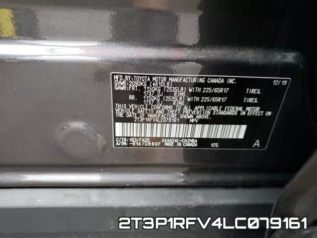 2T3P1RFV4LC079161 фото 2