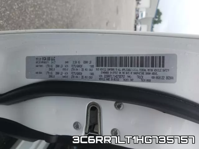 3C6RR7LT1HG735757 фото 2