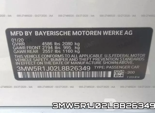 3MW5R1J02L8B26349 фото 10