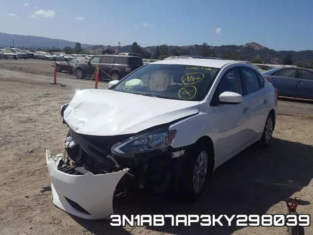 3N1AB7AP3KY298039 фото 3