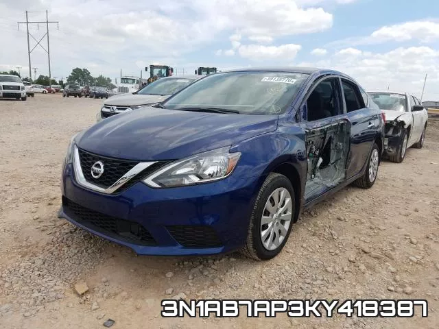 3N1AB7AP3KY418387 фото 3