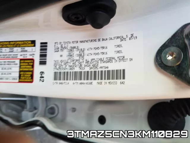 3TMAZ5CN3KM110829 фото 2