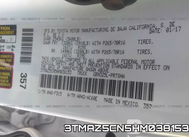 3TMAZ5CN5HM038153 фото 10