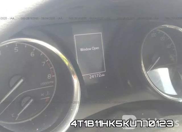 4T1B11HK5KU770123 фото 7