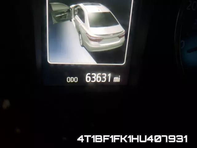 4T1BF1FK1HU407931 фото 9