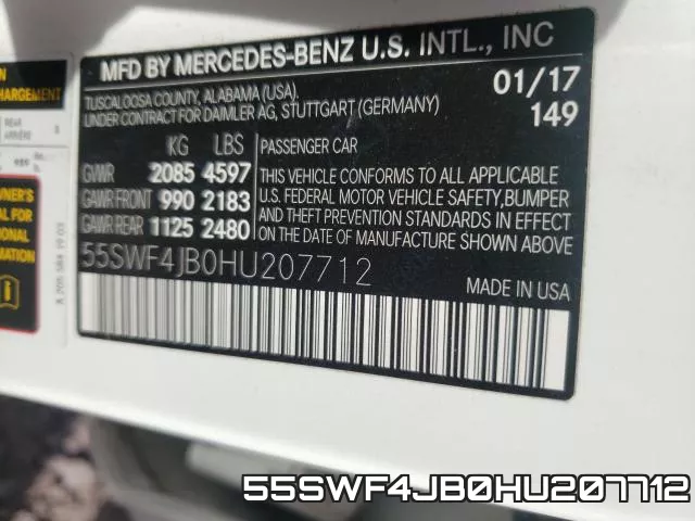55SWF4JB0HU207712 фото 2