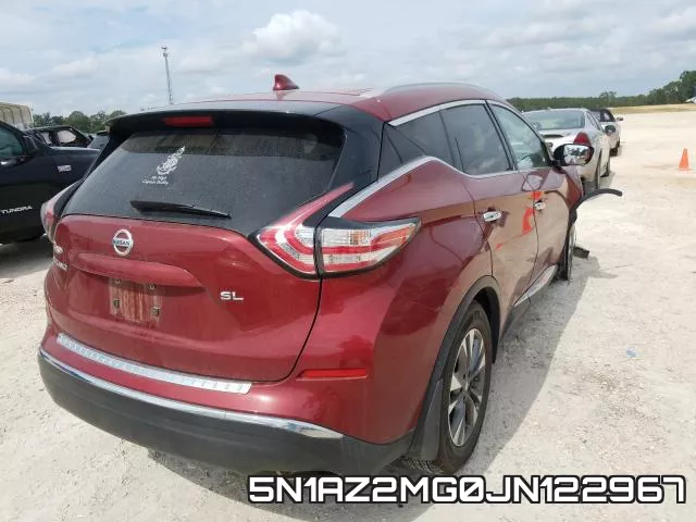 5N1AZ2MG0JN122967 фото 5
