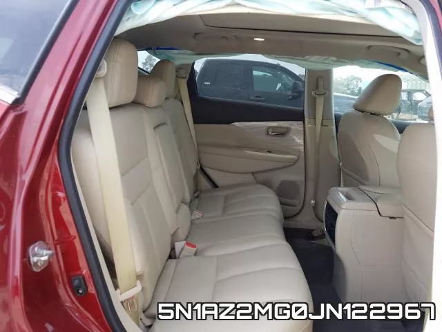 5N1AZ2MG0JN122967 фото 7