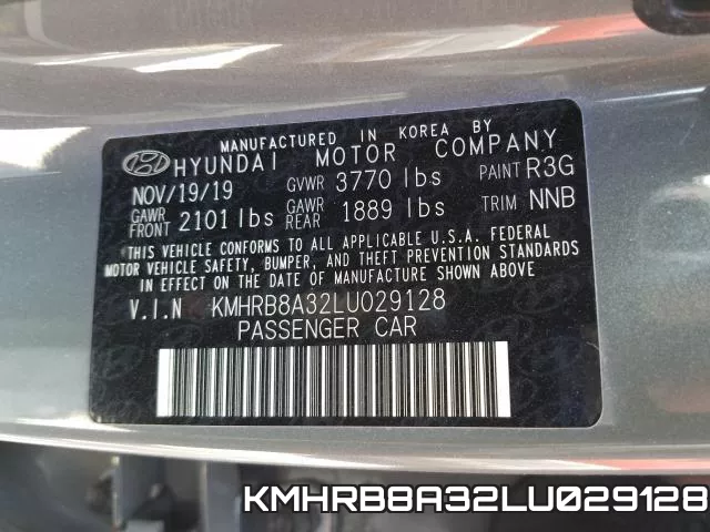 KMHRB8A32LU029128 фото 2